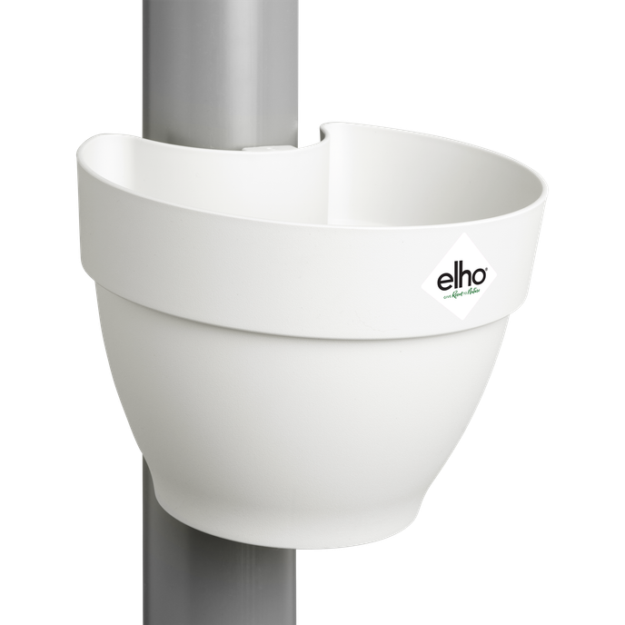 vibia campana pot gouttière 22cm blanc soie